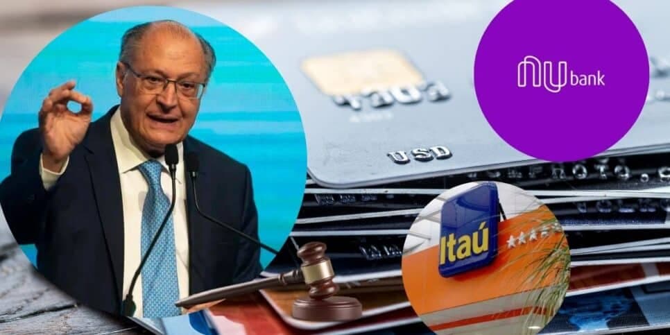 Itaú, Nubank e mais se unem para acionar Alckmin e armar nova lei que traz PROIBIÇÃO em cartões de crédito