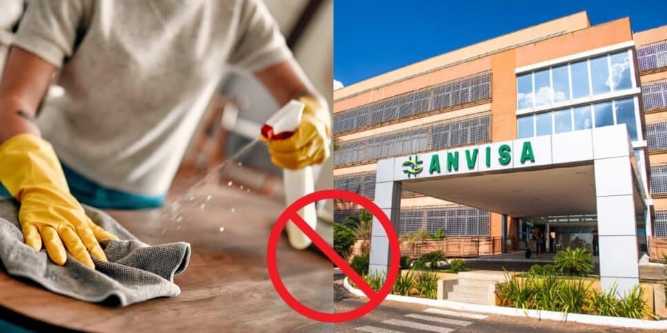 Alerta máximo: Anvisa confirma proibição de produto de limpeza nº1 das donas de casa e retira de lojas