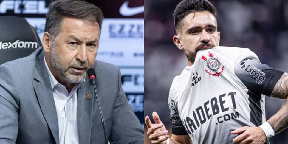 Quentinha sobre adeus de Coronado chega voando no Corinthians de Augusto Melo