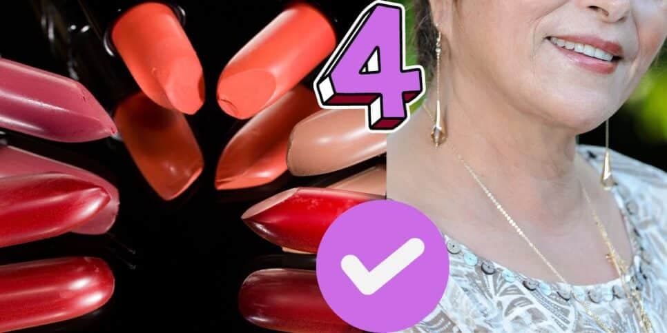 Disfarçam as rugas e até o grisalho: 4 cores de batons para idosas rejuvenescerem