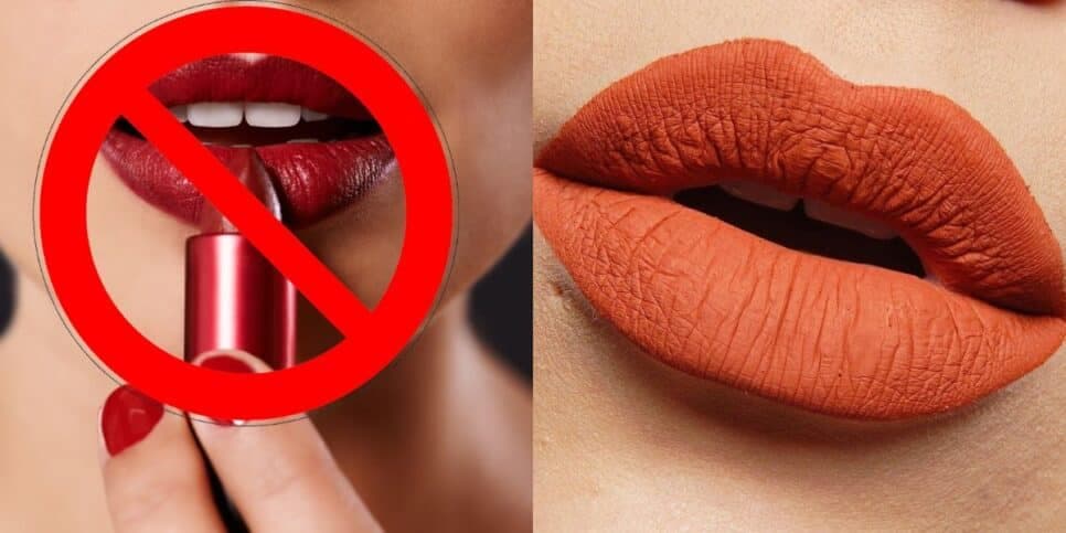 Envelhecem décadas: 4 cores de batom estão proibidas às mulheres 40+