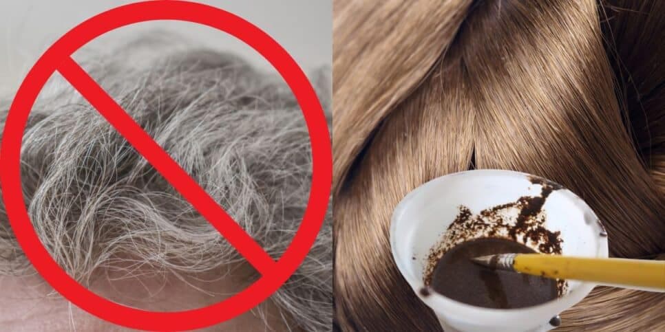 FIM do grisalho: Tinta natural com único ingrediente deixa cabelo moreno até a raiz