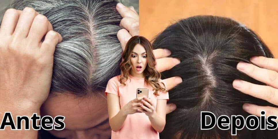 Adeus ao grisalho: Tinta natural com 4 ingredientes reverte o cabelo branco e salva as mulheres em 4 passos