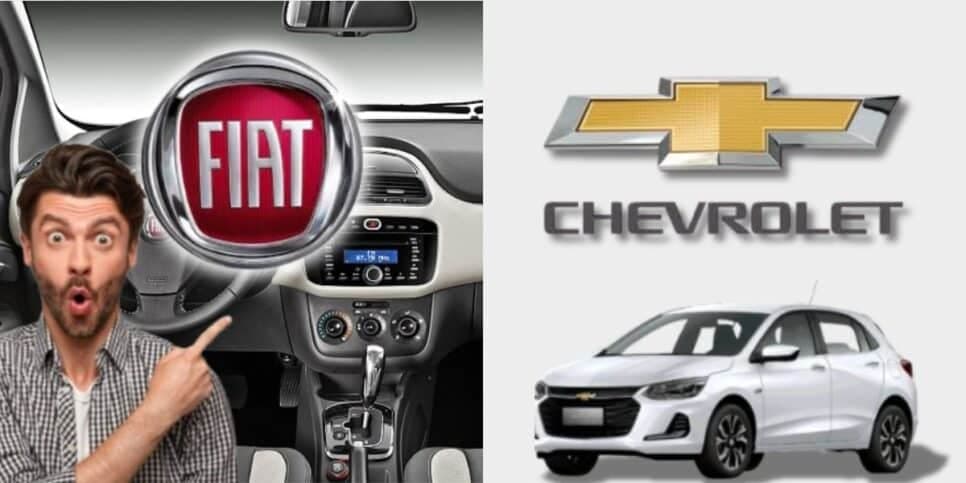 Menos de R$26 mil e terror do Onix: Carro popular da Fiat é o mais barato do Brasil e aniquila Chevrolet