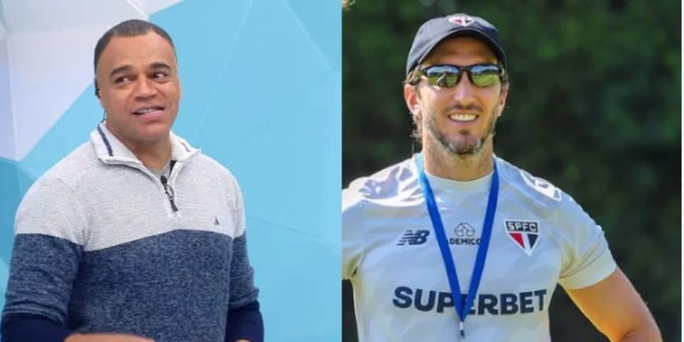 "Vão se apresentar": Denílson paralisa Jogo Aberto com chegada de 2 reforços a Zubeldía no São Paulo