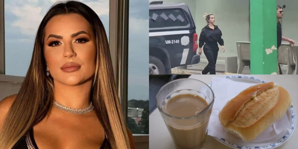 Café da manhã que Deolane está comendo na cadeia vira assunto e gera choque