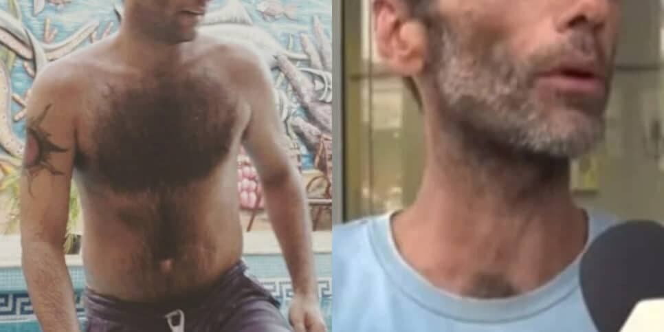 Pego roubando celular e morando na rua: Ex-ator da Globo pede dinheiro para sobreviver após morte da esposa
