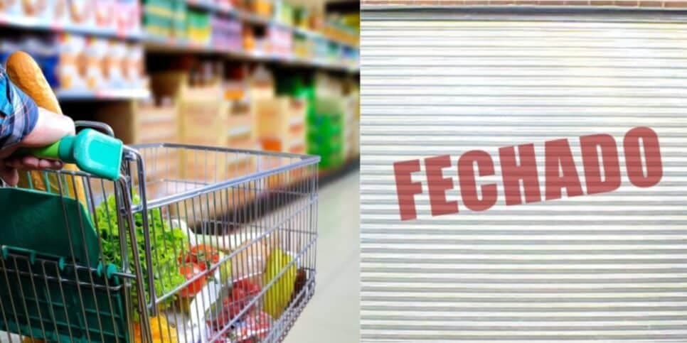 Falência decretada: O fim decadente de rede de supermercados no Brasil após anos e unidades penhoradas
