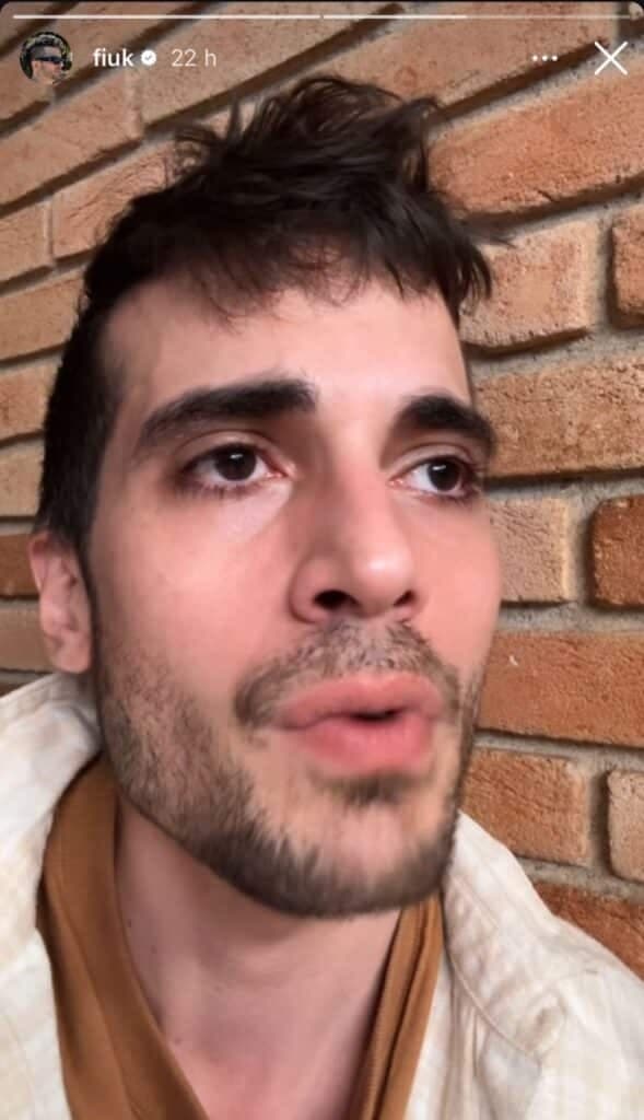 O filho de Fábio Júnior pediu torcida dos fãs para parar de fumar (Foto: Reprodução/Instagram) O filho de Fábio Júnior pediu torcida dos fãs para parar de fumar (Foto: Reprodução/Instagram)