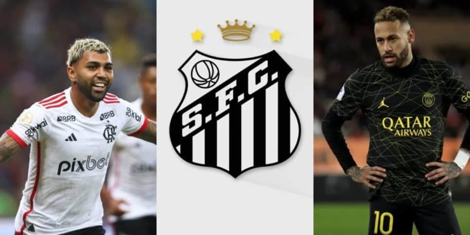Gabigol, Neymar e +1 estrela do Flamengo: Santos arma 3 viradas para se salvar de vez da série B