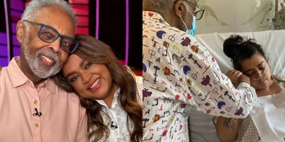 Gilberto Gil surpreende com afirmação ao falar de novo câncer de Preta Gil: "Vai viver o que tem que viver"