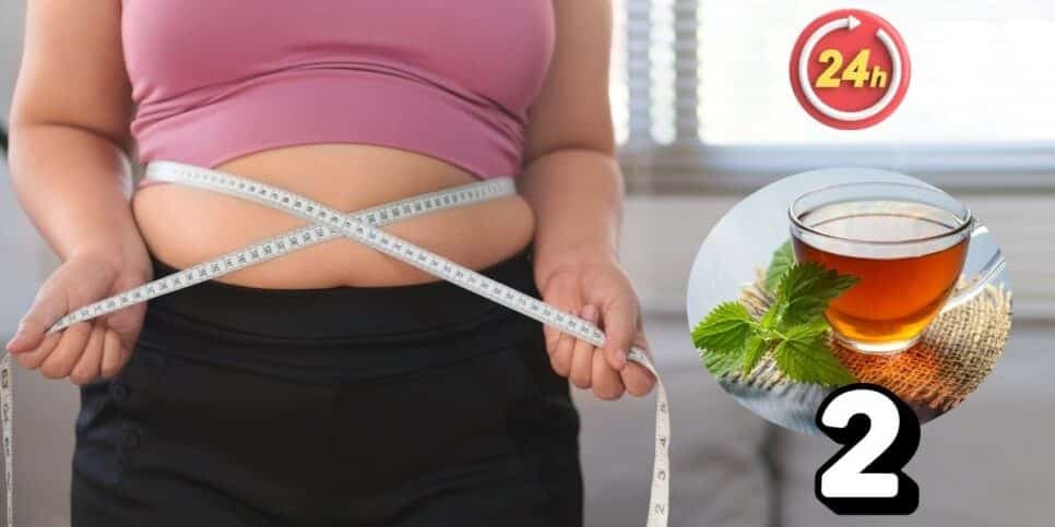 Chá milagroso com 2 ingredientes faz lipoaspiração caseira e derrete 3 cm de cintura em 24 horas