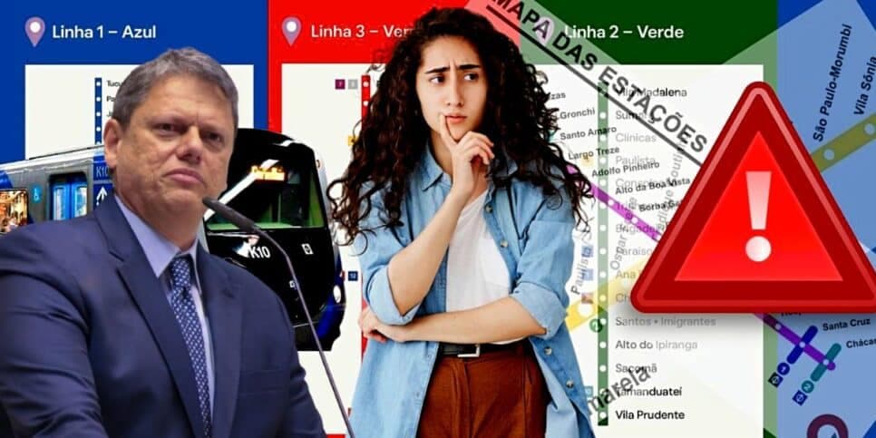 Oficializa amanhã": Fim de estação de Metrô em SP confirmada por Tarcísio de Freitas