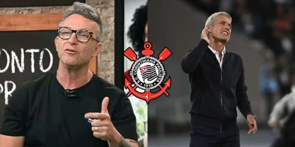 "Vou falar": Neto paralisa Donos da Bola e faz anúncio sobre contratação de Luís Castro no Corinthians