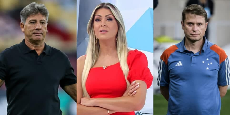Renata Fan para Jogo Aberto com veredito sobre demissão de Seabra no Cruzeiro e Renato Gaúcho como substituto
