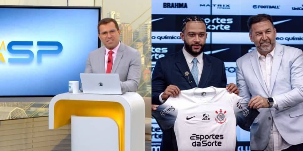 Depay mal chegou e já está FORA: Bocardi paralisa BDSP com novo pesadelo de Augusto Melo no Corinthians