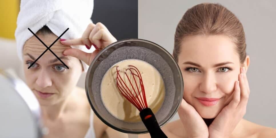 Botox de graça: Mistura com 2 ingredientes dá fim as rugas e salva às 40+