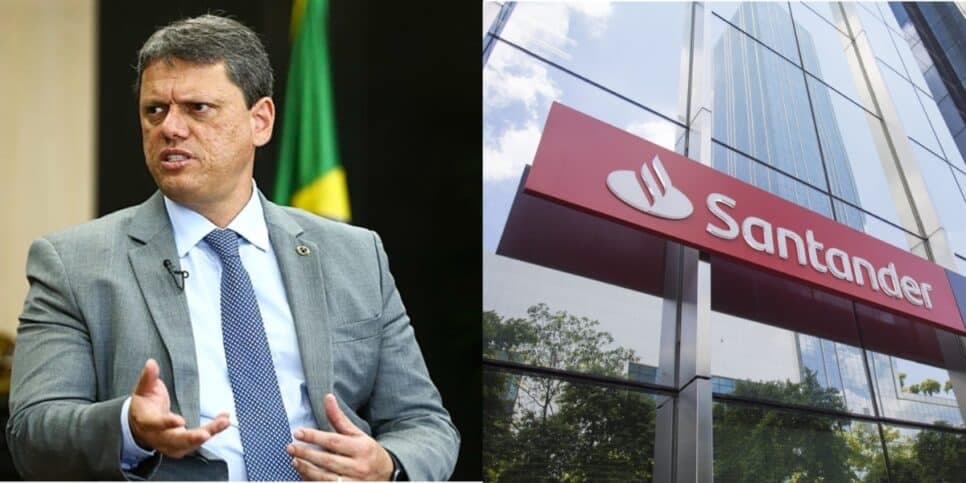 Decreto de Tarcísio: Canetada em SP chega com demolição de agência do Santander e crava substituto