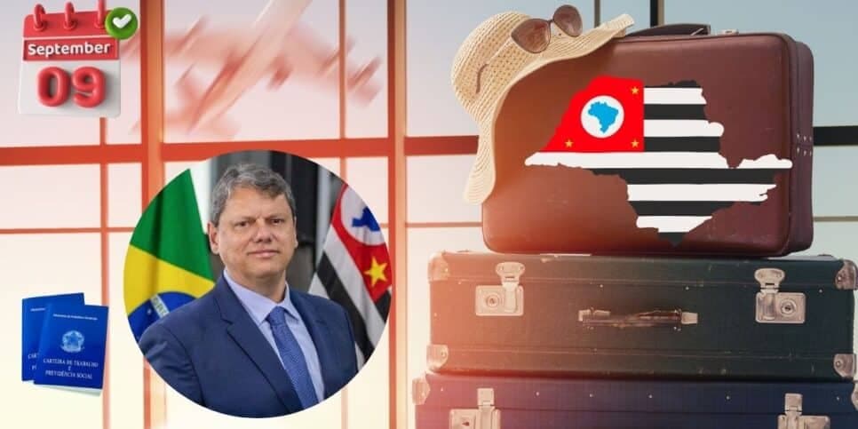 Tarcísio já sabe: Feriado PROLONGADO em SP é confirmado na próxima SEGUNDA (9/09) a milhares de CLTS