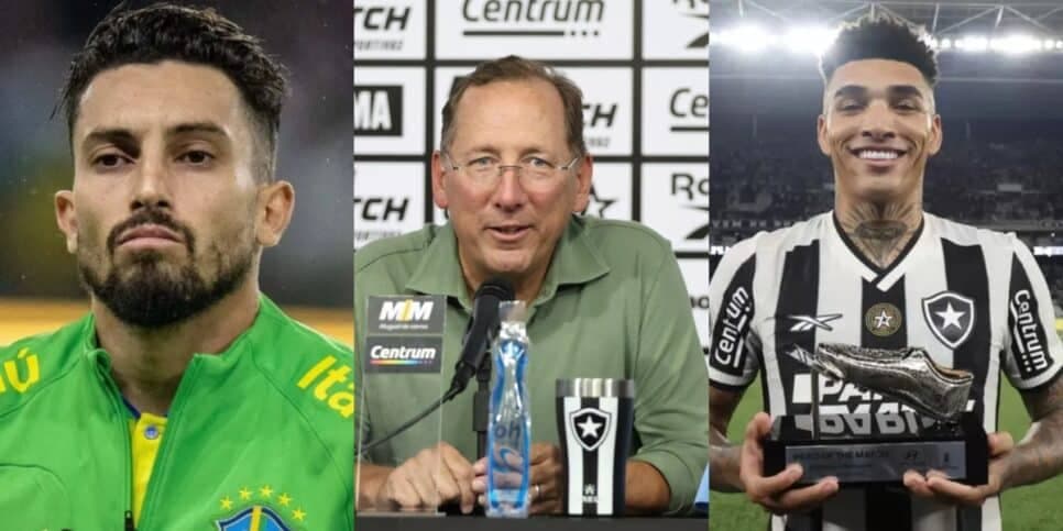 Textor não para em Alex Telles e Igor Jesus e libera PIX de R$231M por caminhão de reforços no Botafogo