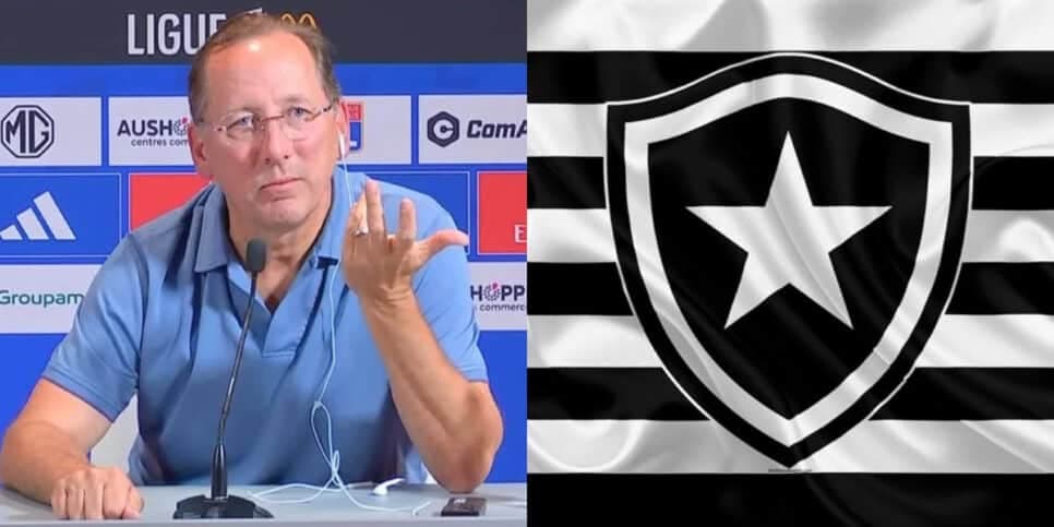Adeus e Textor avisado: Estrela do Botafogo confirma desfecho de saída