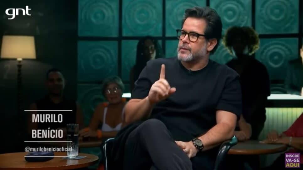 Murilo Benício em edição do "Que História é essa Porchat" (Foto Reprodução/Youtube)