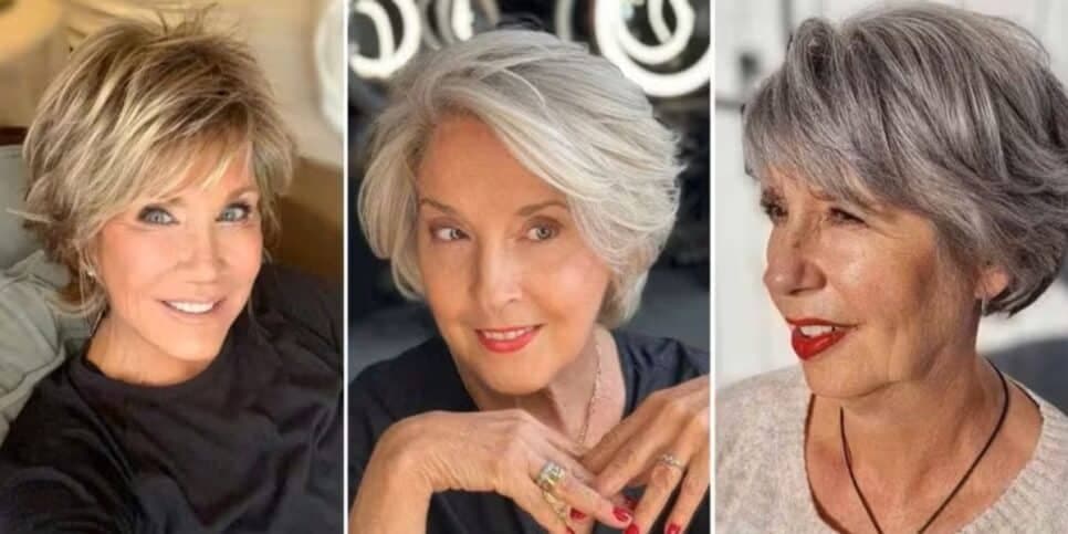 Para assumir o grisalho de vez: 5 cortes de cabelo modernos às 60+ para deixar qualquer morena no chinelo