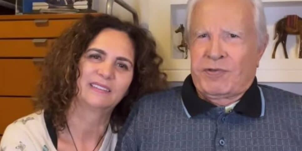 Viúva revela exigência de Cid Moreira antes de morrer e enterro ao lado da filha