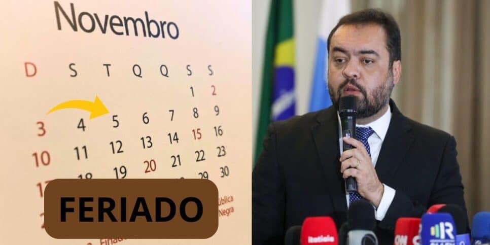 Feriado PROLONGADO no RJ chega na próxima terça (05/11) e Cláudio Castro está ciente