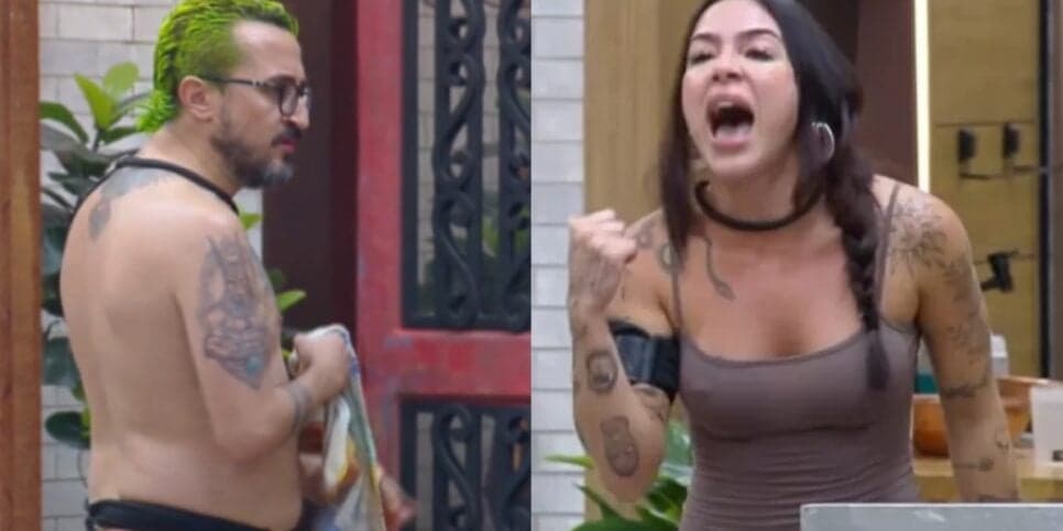 A Fazenda 16 tem noite de barraco e Luana enchendo saco de fezes para atacar em Fernando: “Mostrar o c*”
