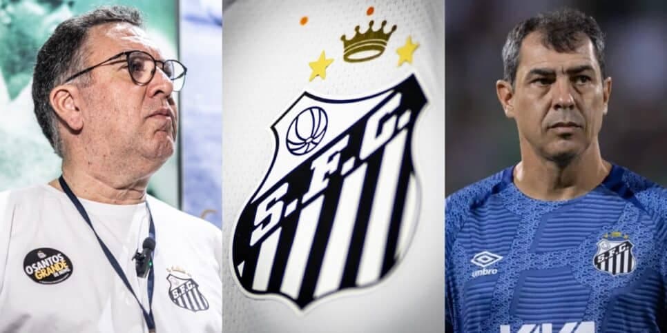 Carille pressionado: Teixeira bate o martelo sobre demissão exigida e escolhe substituto no Santos