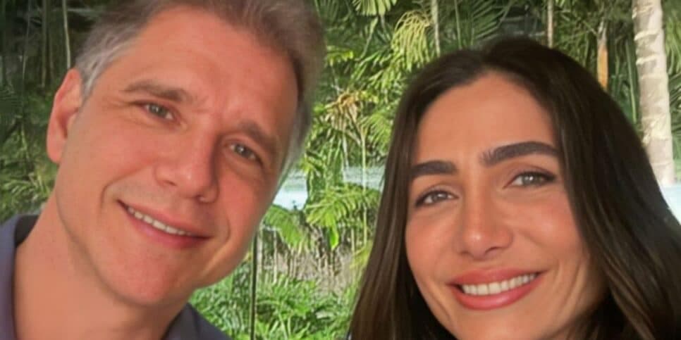 Esposa de Márcio Garcia detona desavença após 20 anos de união: "Diferente de você"