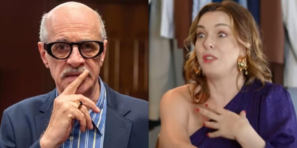 Regiane Alves choca ao expor Marcos Caruso em bastidores: "Sai correndo e fui chorar"