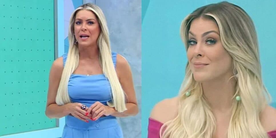 Barriga chapada e parte gigante pra fora: Renata Fan arranca roupa aos 47 e prova que é a mais linda