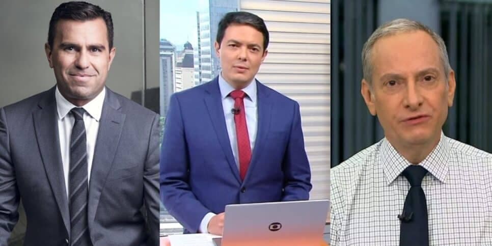Bocardi, Alan Severiano e Burnier: 3 âncoras da Globo preferem esconder verdadeiros amores