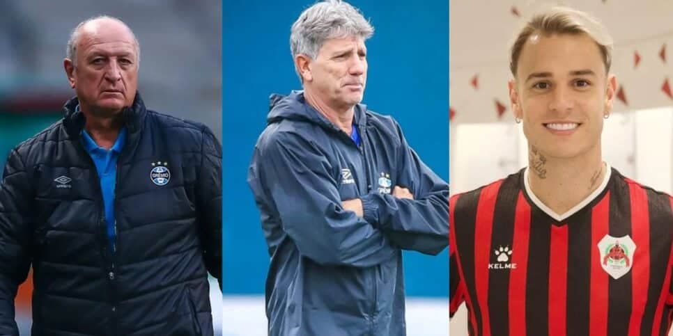 Vingança de Felipão, adeus de Renato Gaúcho e anúncio de Róger Guedes: Grêmio sofre com 3 viradas em outubro