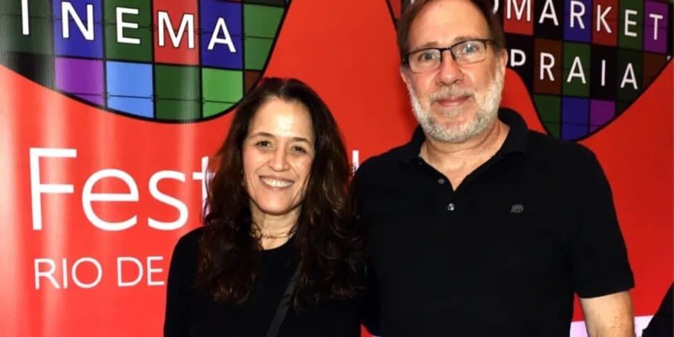 Ana Luiza Guimarães com o namorado, Toni Vanzolini. — Foto: Cristina Granato 