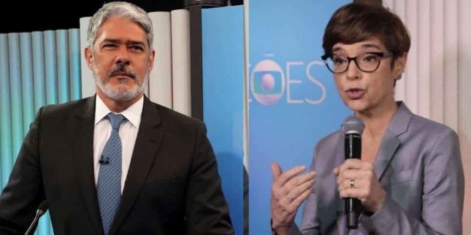 Lo Prete faz Bonner perder a voz na Globo ao entregar o que âncora faz com ela: "Eu quero"