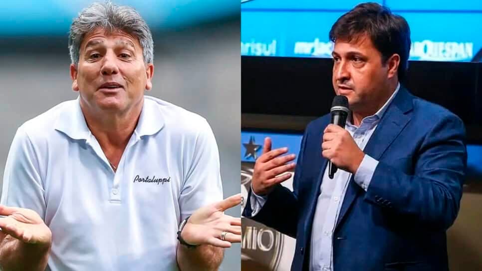Guerra bate martelo sobre demissão de Renato Gaúcho e define substituto às pressas
