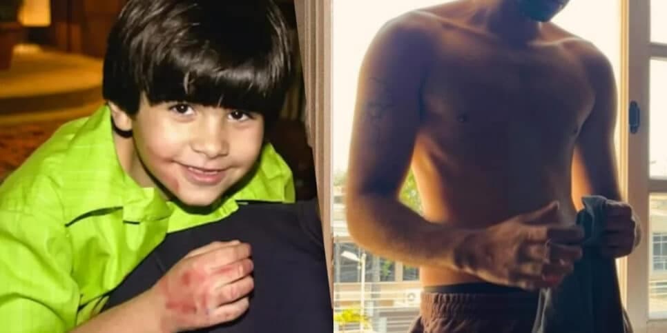 Lembra dele? Ator mirim de ‘Mulheres Apaixonadas’ virou um homão musculoso e está irreconhecível aos 28 anos