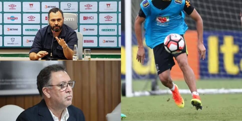 R$4M pra fazer dupla com Arias: Bittencourt dá rasteira em Teixeira e crava craque do Santos no Fluminense