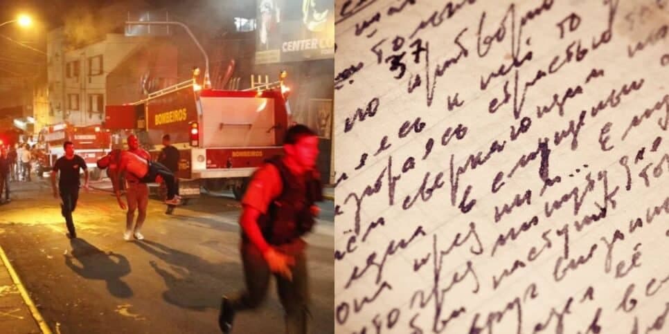 Carta psicografada de jovem morto na Boate Kiss traz mensagem e situação do espírito: “Não está sendo fácil”