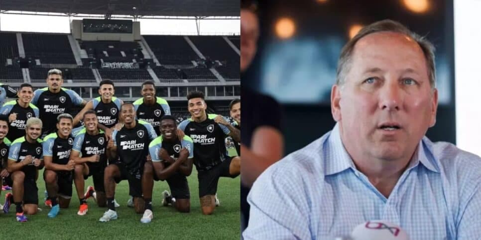 Textor arma debandada de 9 craque no Botafogo, incluindo dupla de Tiquinho