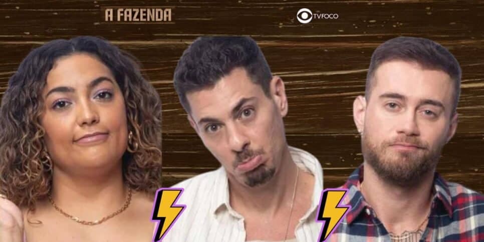 A Fazenda 16 – Camila, Sacha e Yuri estão na roça: Enquete aponta rejeição absurda