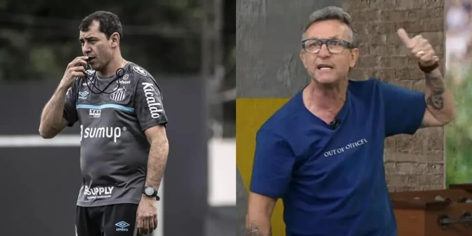 "Não entendem": Neto paralisa Donos da Bola com anúncio sobre adeus exigido de Carille no Santos