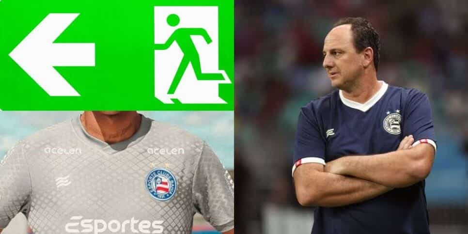 SAF bate o martelo e craque de R$21M tem adeus confirmado a Rogério Ceni no Bahia