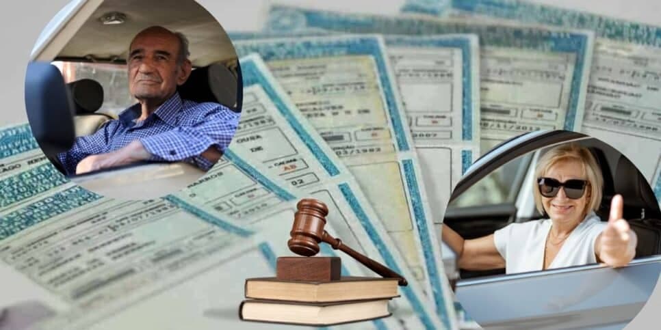 CNH em risco: Nova lei de trânsito, já em vigor, atinge em cheio motoristas 50+ em 2024