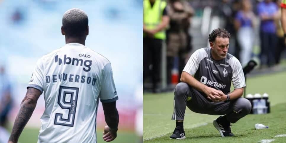 Deyverson e craque de R$26M FORA: Milito chora com 2 debandadas no Atlético-MG