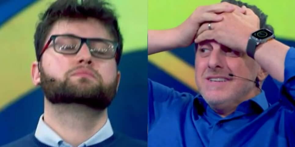 Participante expõe a verdade após errar pergunta de meio milhão e Luciano Huck resolve falar