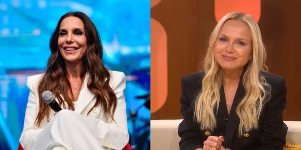 Ivete não consegue se conter ao ver Eliana comandando programa que era seu e crava comentário